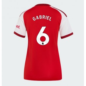 Arsenal Gabriel Magalhaes #6 Replika Hemmatröja Damer 2026-27 Kortärmad